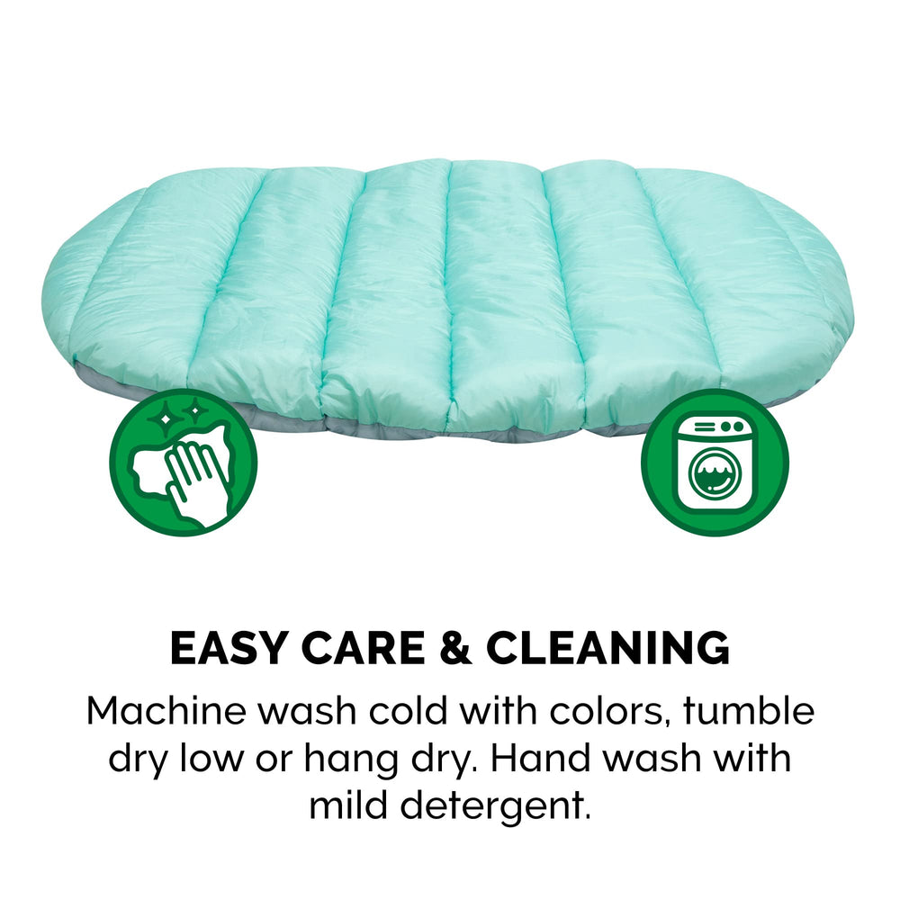 FurHaven Trail Pup travel bed packable for camping and hikes.