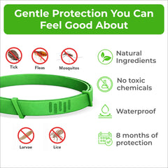 FurLife natural essential-oil formula with citronella, cedarwood, and rosemary helps deter pests.