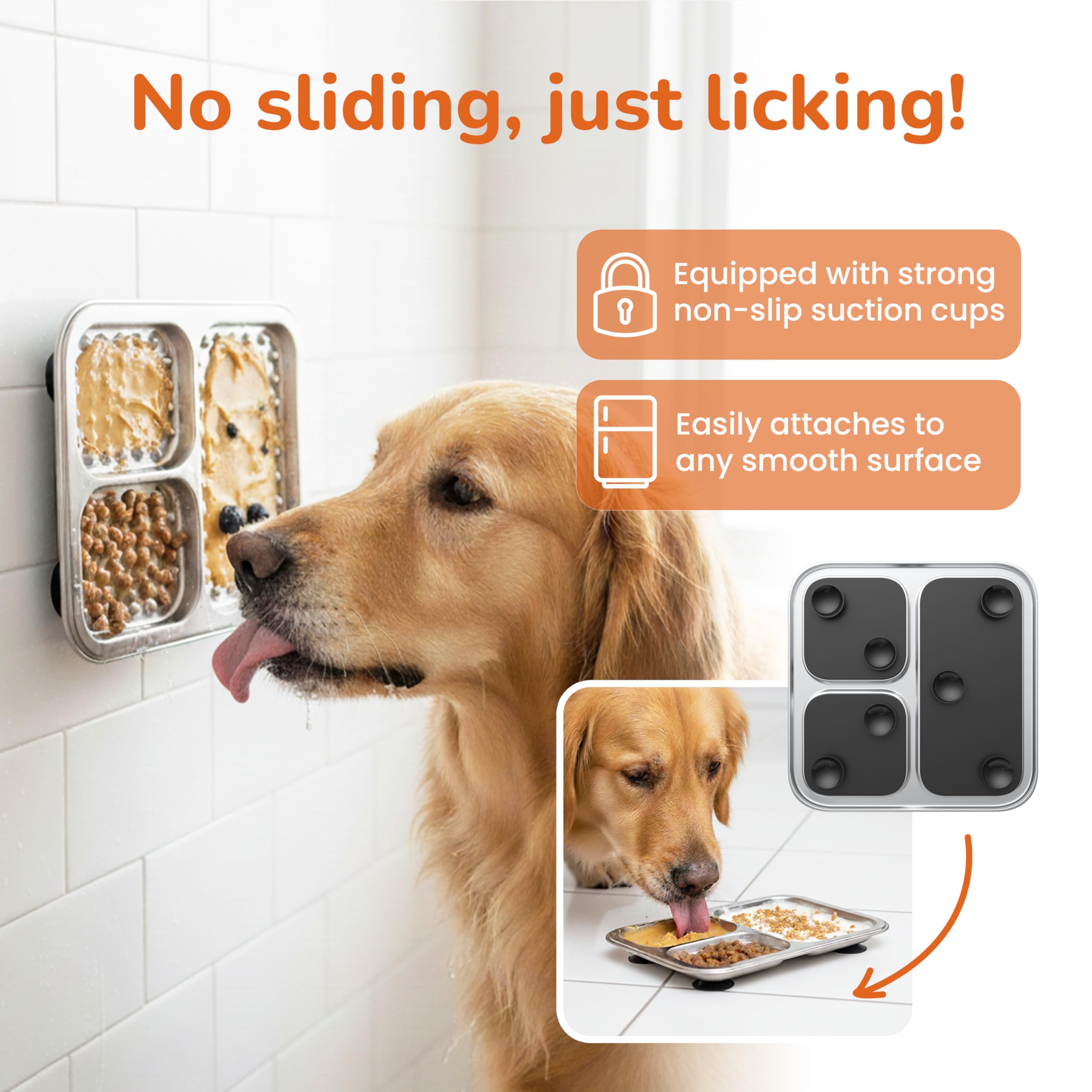 Furlithix safe, odor-free stainless steel resists buildup for quick cleaning