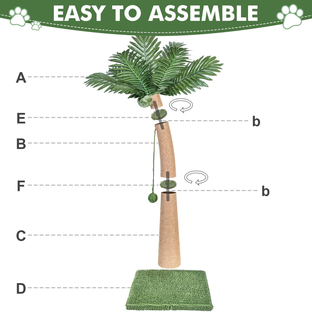 Furlogy Indoor Cat Scratcher helps protect furniture while providing engaging scratching and climbing tasks.
