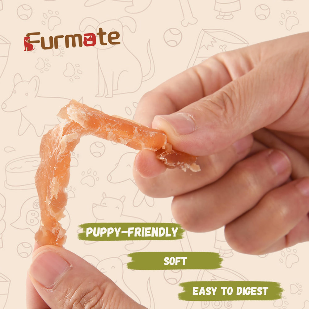 Furmate 10.58 oz bag with resealable zipper for freshness.