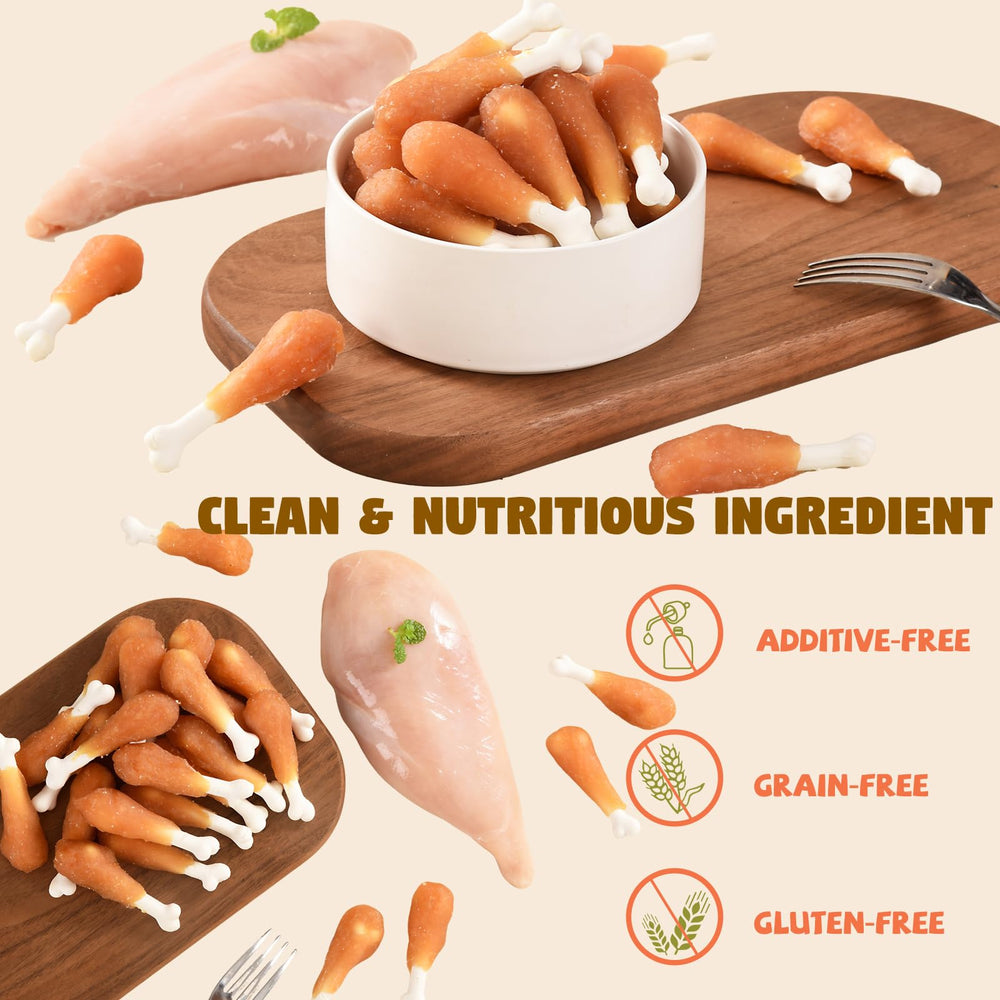 Furmate Dog Treats Training Bone: perfect bite-sized reward for outdoor play and obedience.