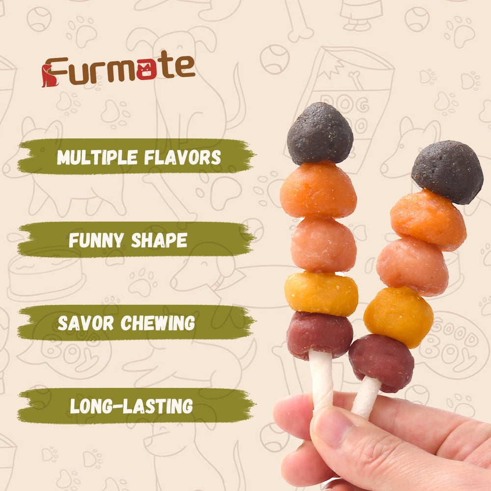 Furmate Kabobs training rewards ideal for daily practice