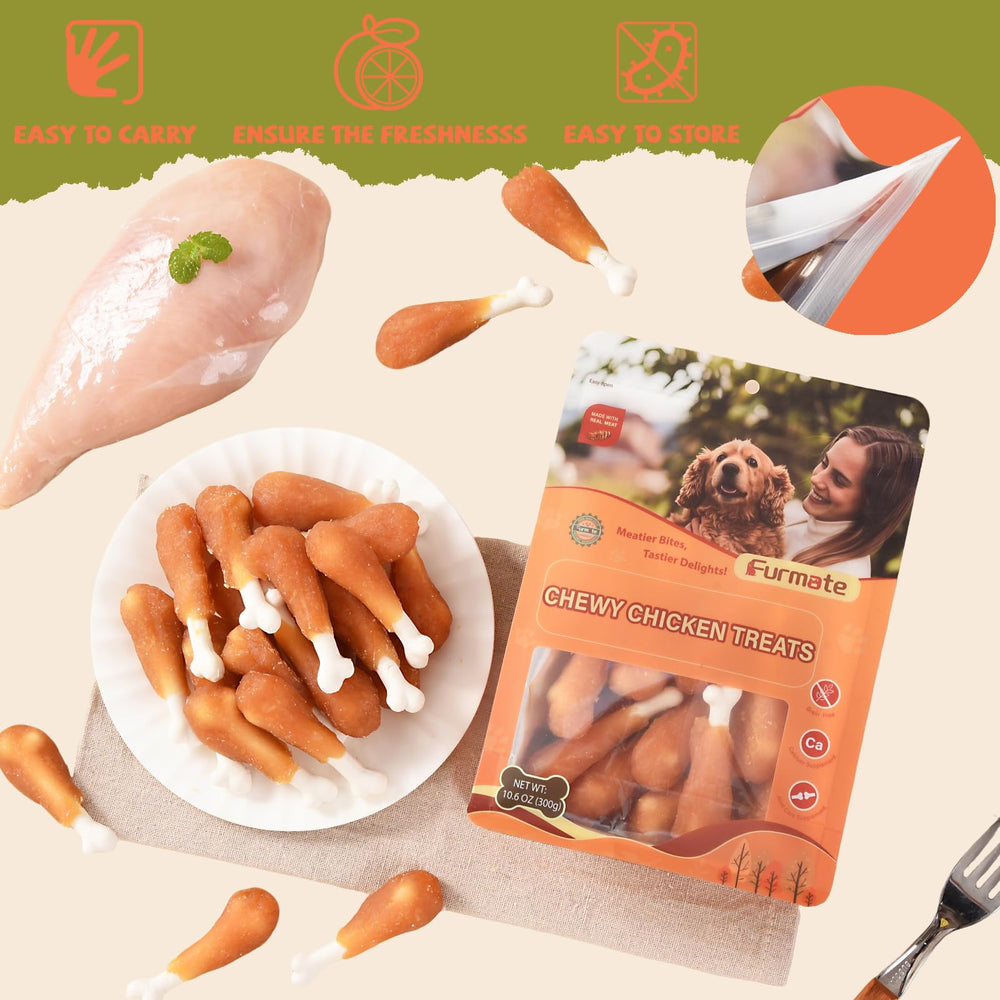 Furmate Outdoor Training Chews: ideal for rewards during walks, hikes, park play.