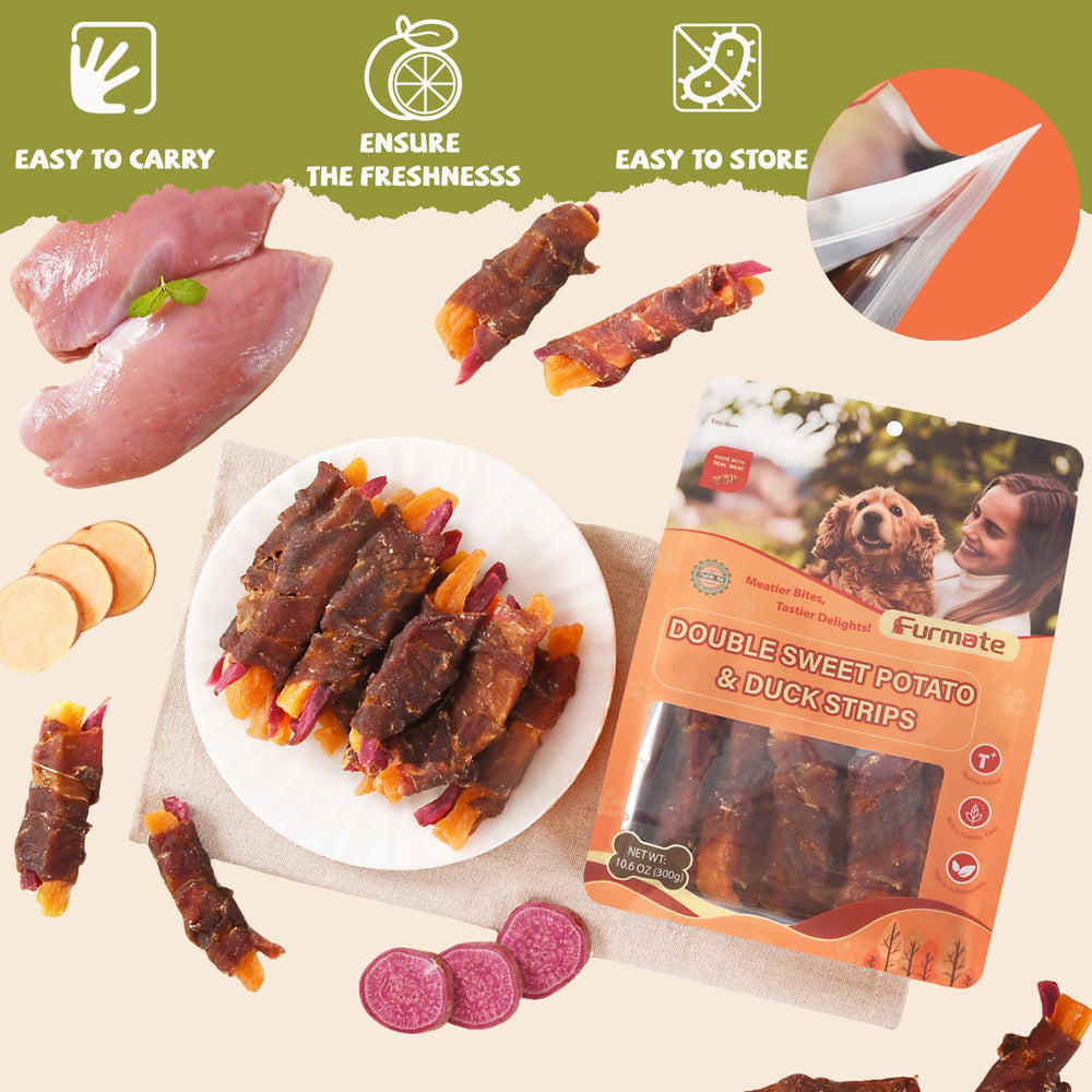 Furmate soft-chews training treats all sizes for diverse dogs.