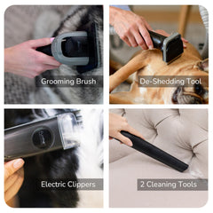 FURME Original Pet Grooming Vacuum Clippers designed for smooth dog and cat trimming