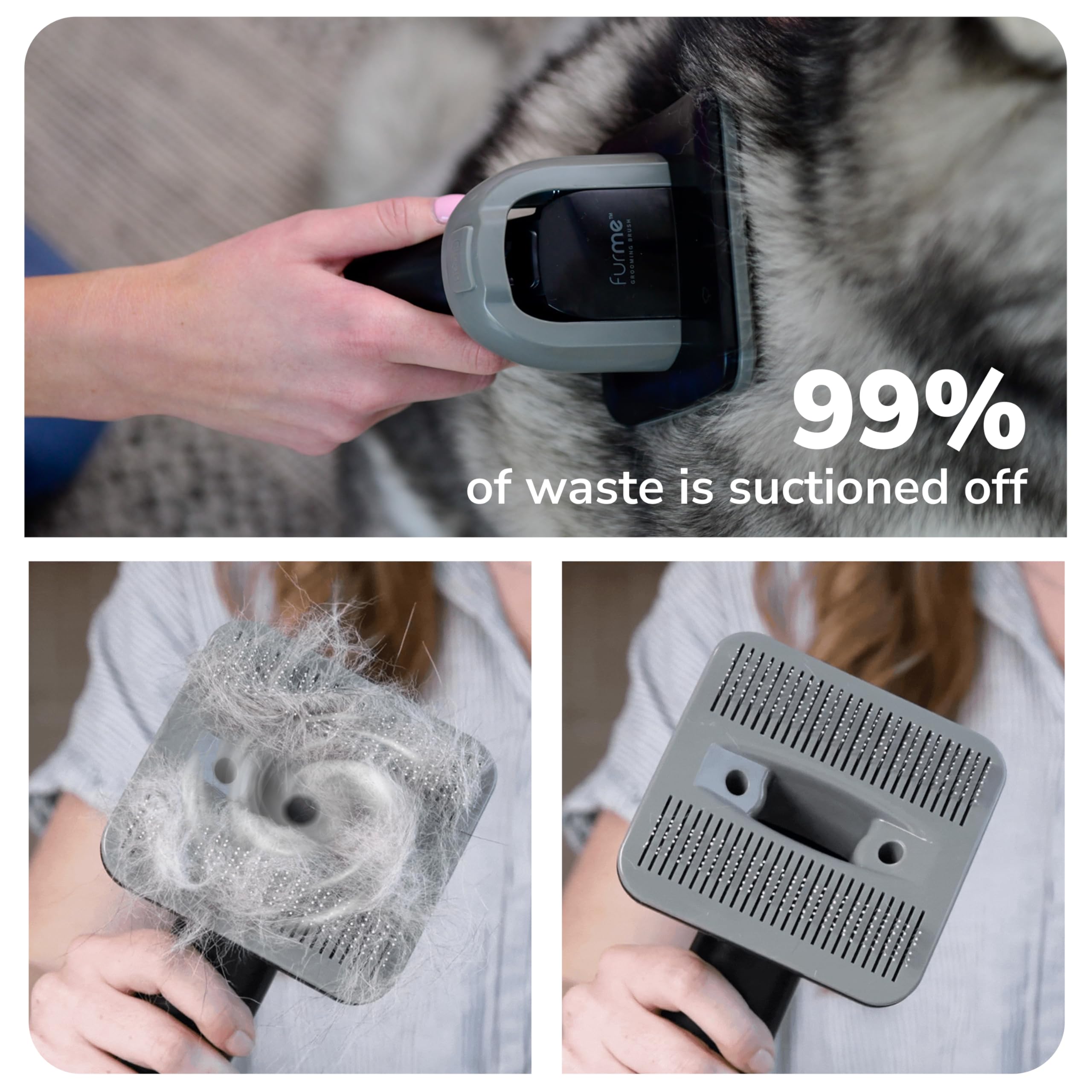 FURME Cleaning tools set designed to remove hair from surfaces post-grooming.