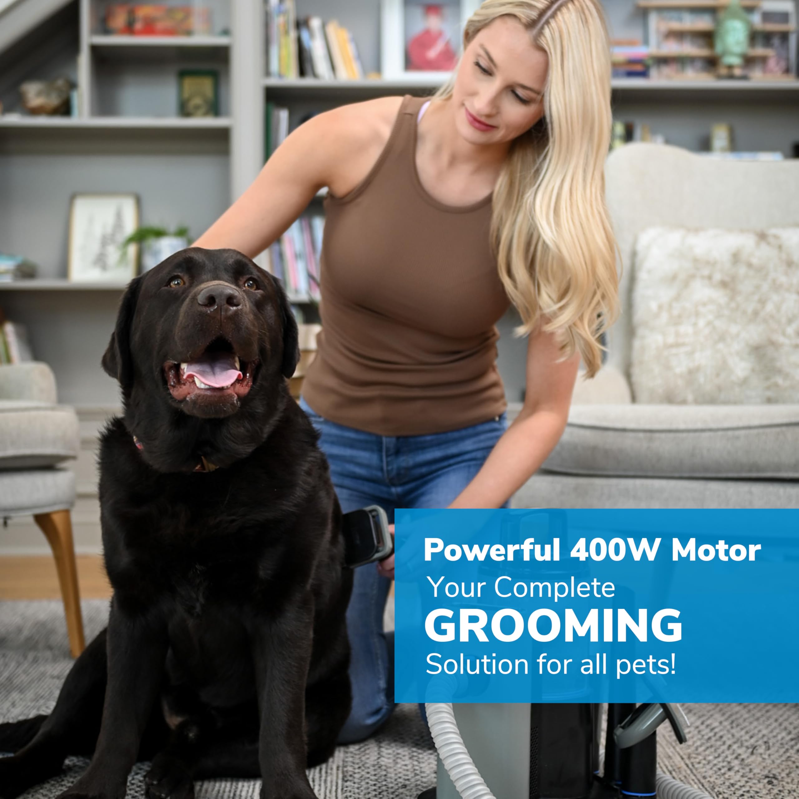 FURME durable canister and filters supporting longer grooming without interruptions.