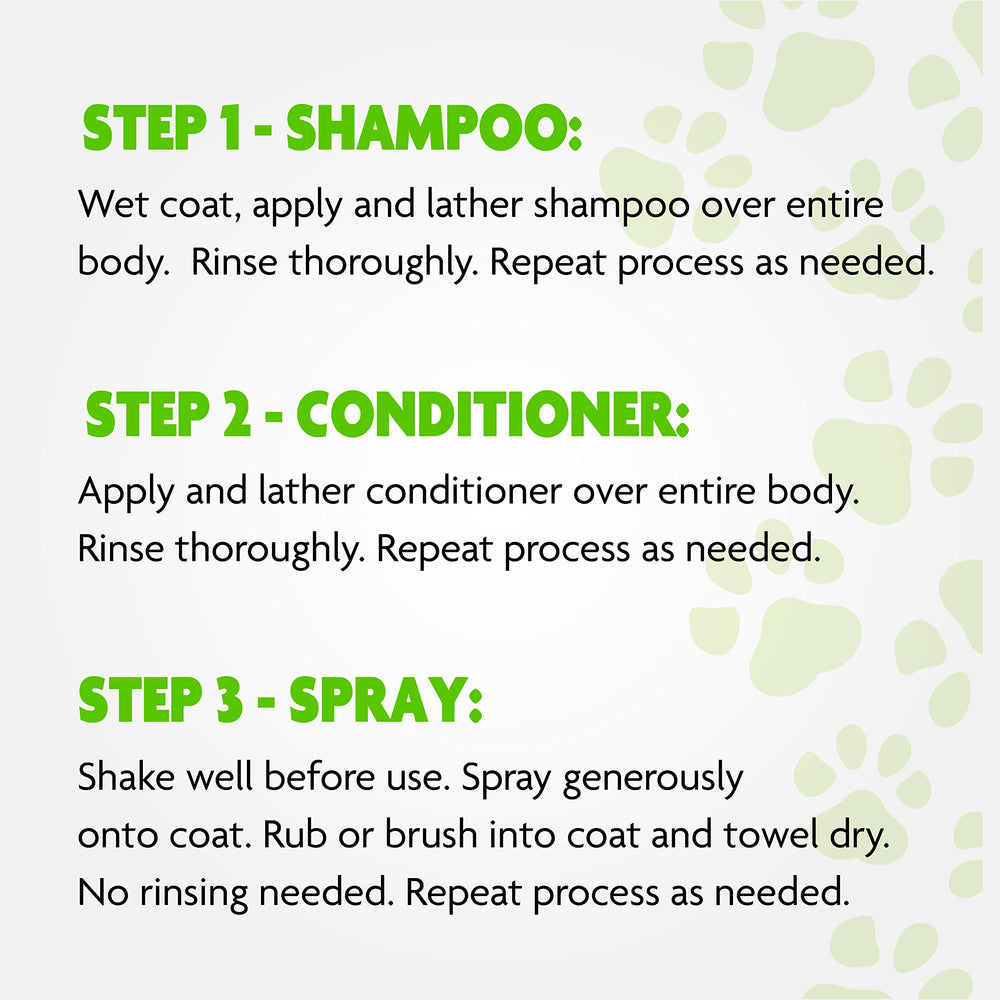 Dog coat conditioned with FURminator deShedding Conditioner during bath