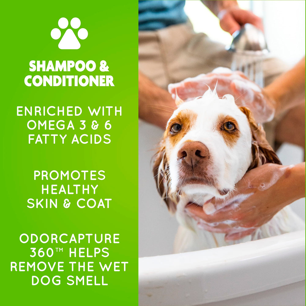FURminator deShedding Waterless Spray bottle supports quick conditioning between baths