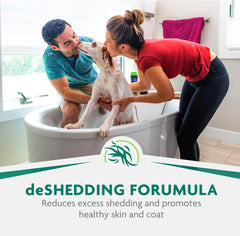 FURminator non-parabens and dyes formulation highlights safe bath options