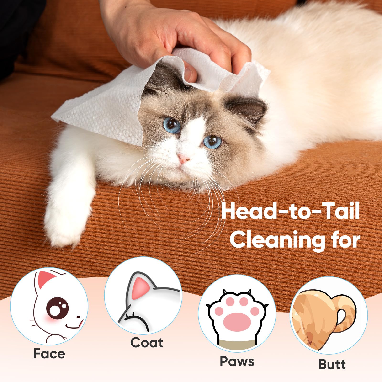 Furmini travel-ready 4-pack enables quick cleanups during outings.