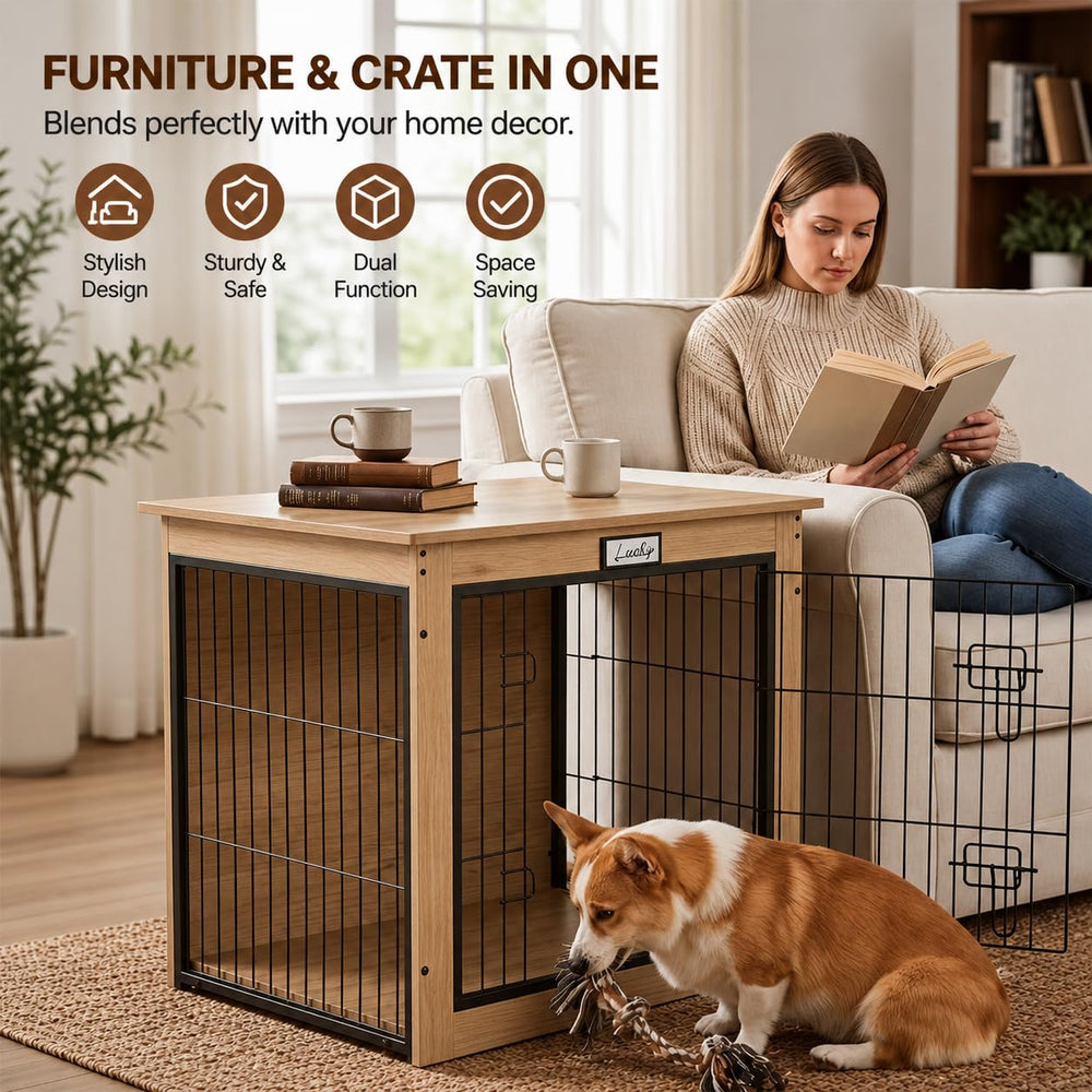 FurnPulse reversible side door enables flexible placement beside sofa or bed.