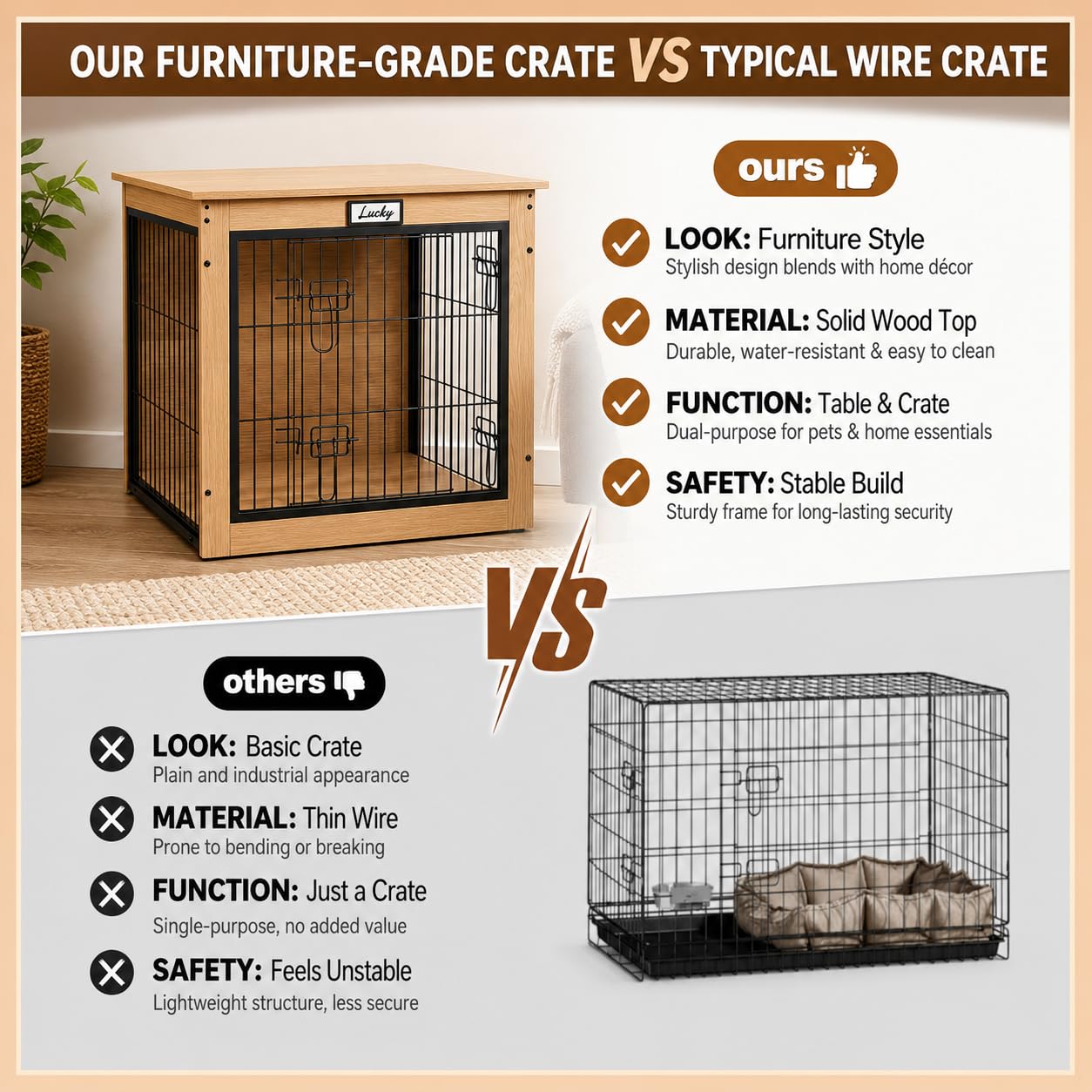 FurnPulse ventilated pet space stays comfortable with visible airflow.