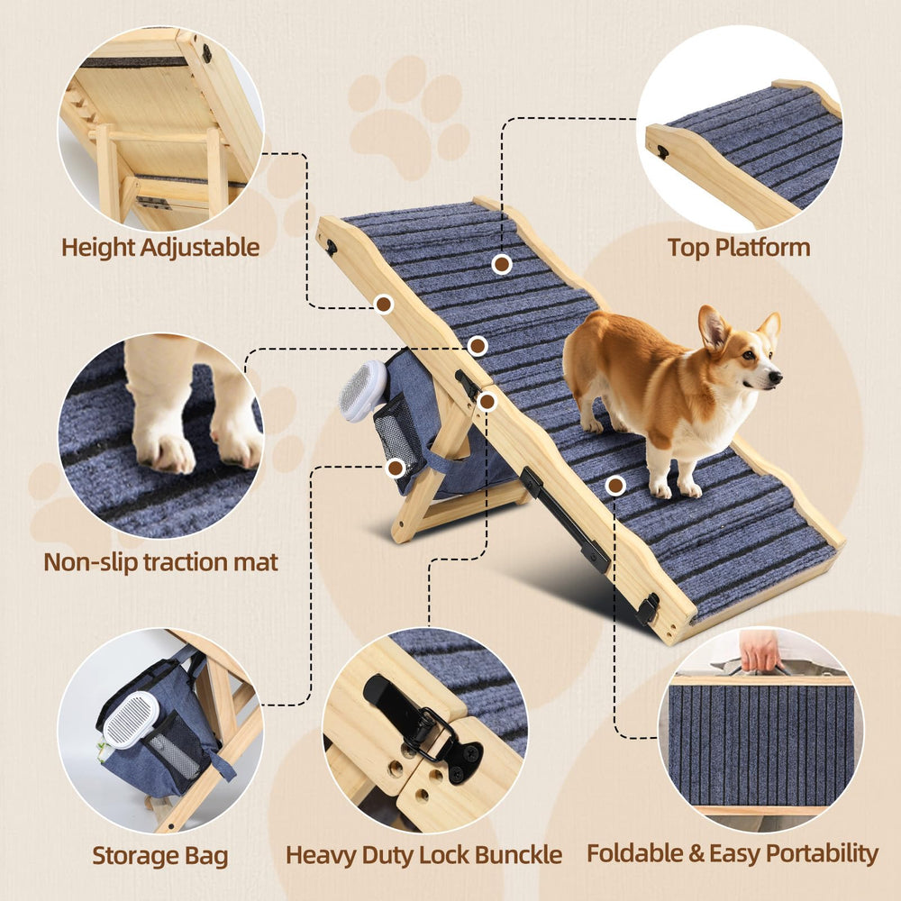 Portable folding design with carry handle makes room-to-room mobility easy.