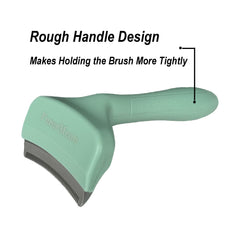 FurorMeow anti-slip handle design for secure grooming