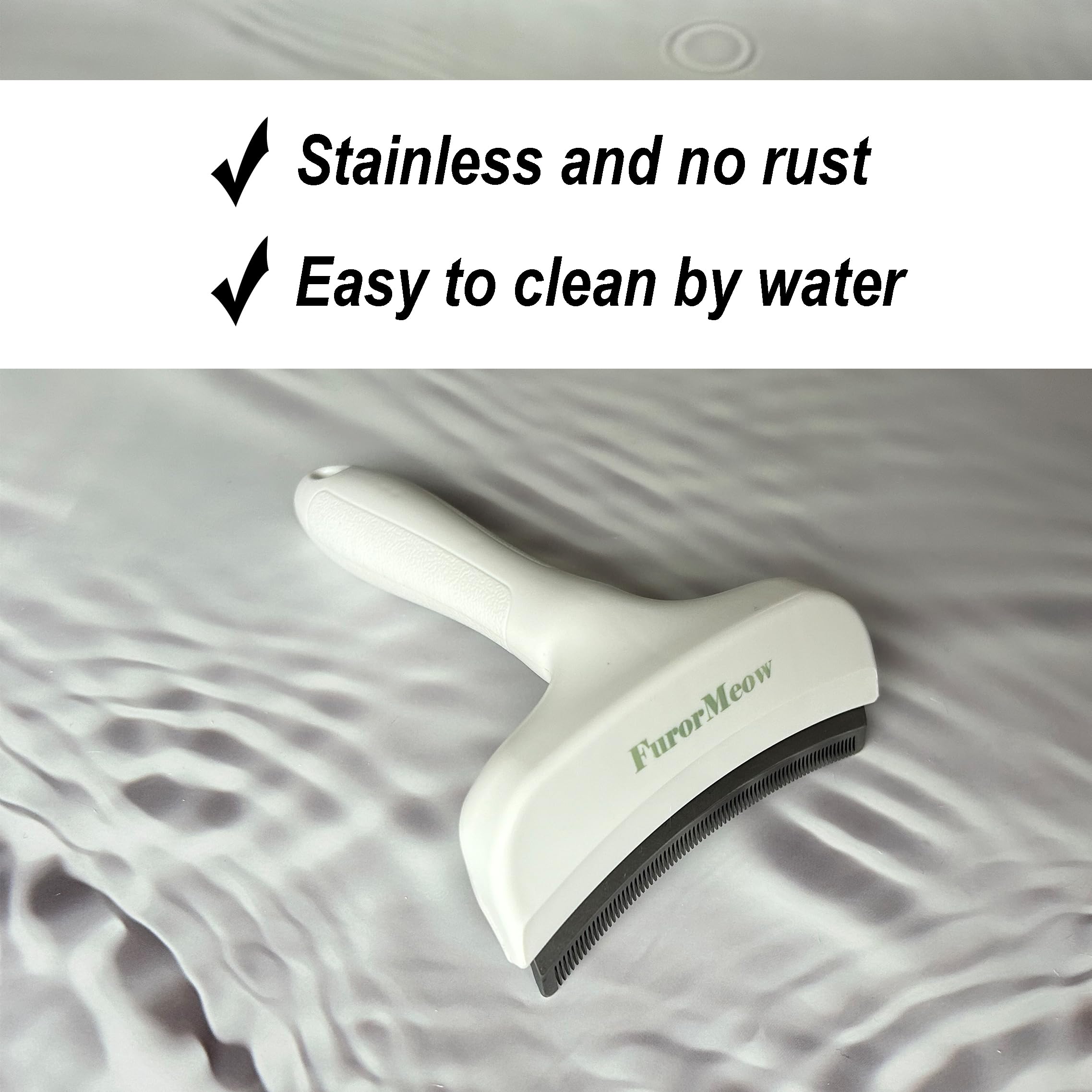 FurorMeow small size offers comfortable grooming for smaller pets.