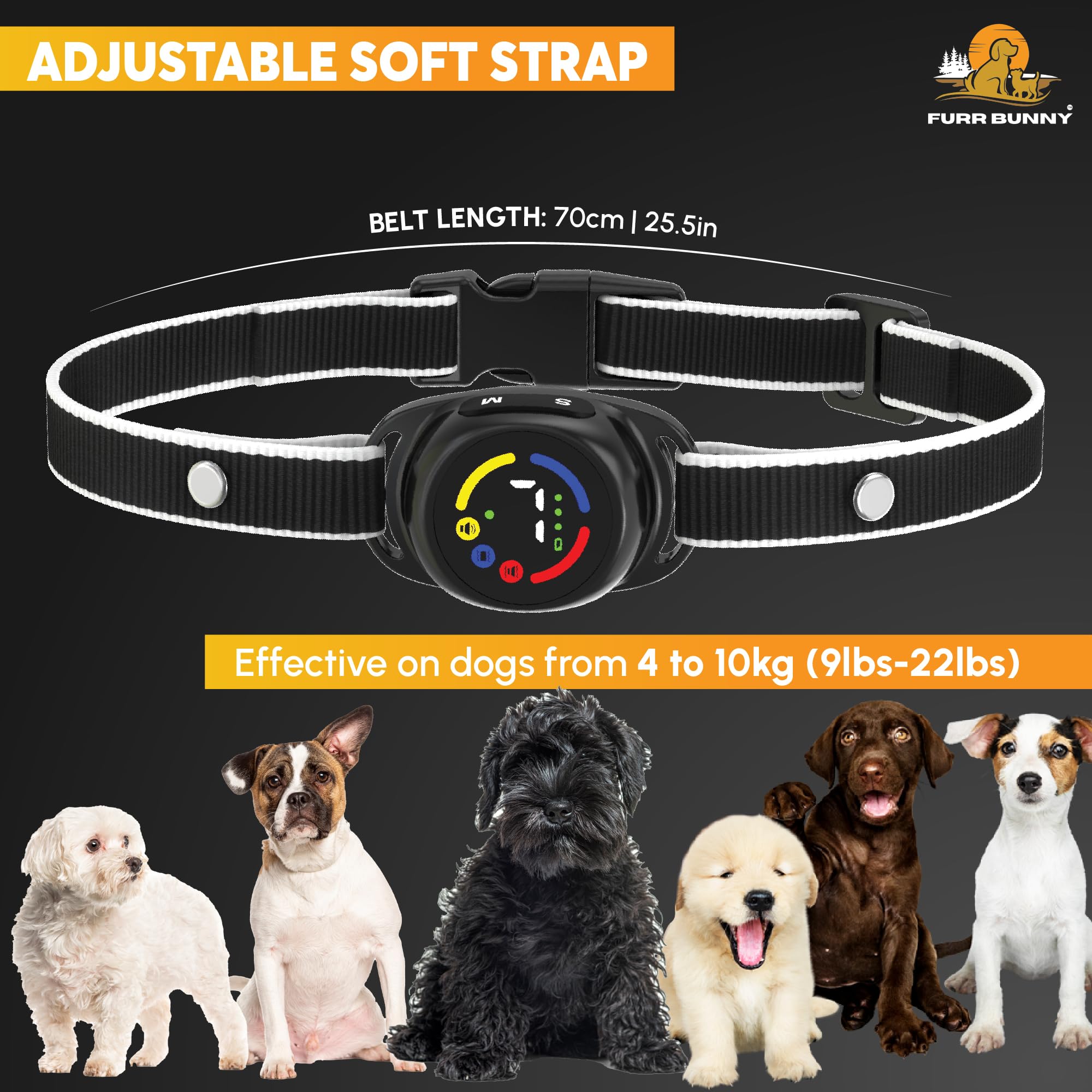FURR BUNNY 2026 collar IP67 waterproof for rain and splashes
