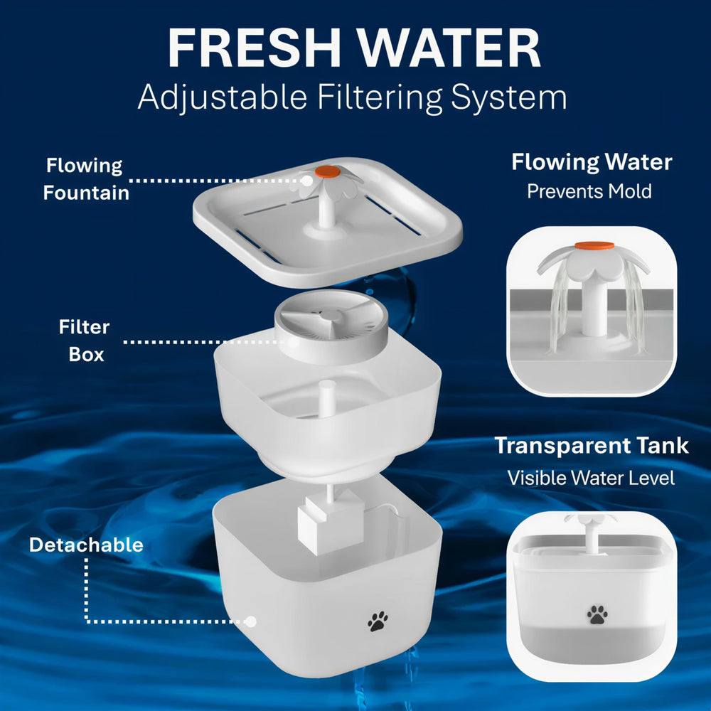 Furriva 3L hopper demonstrates large capacity reducing refills during busy weeks.