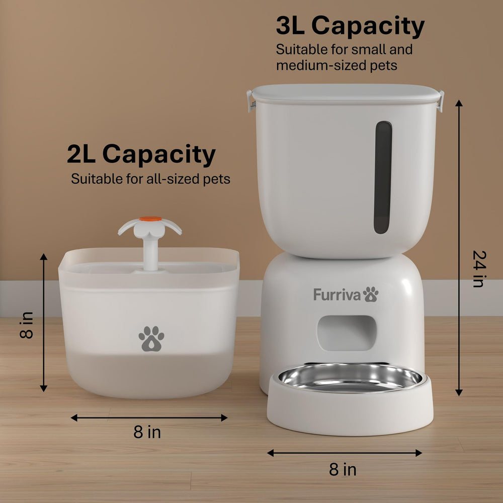 Furriva dual power design ensures meals during outages.