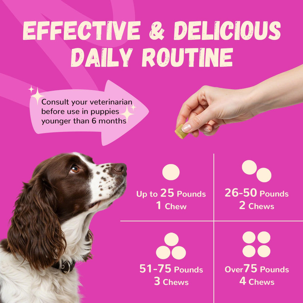 Furrolika hip and joint chews emphasize mobility support for dogs of all ages.
