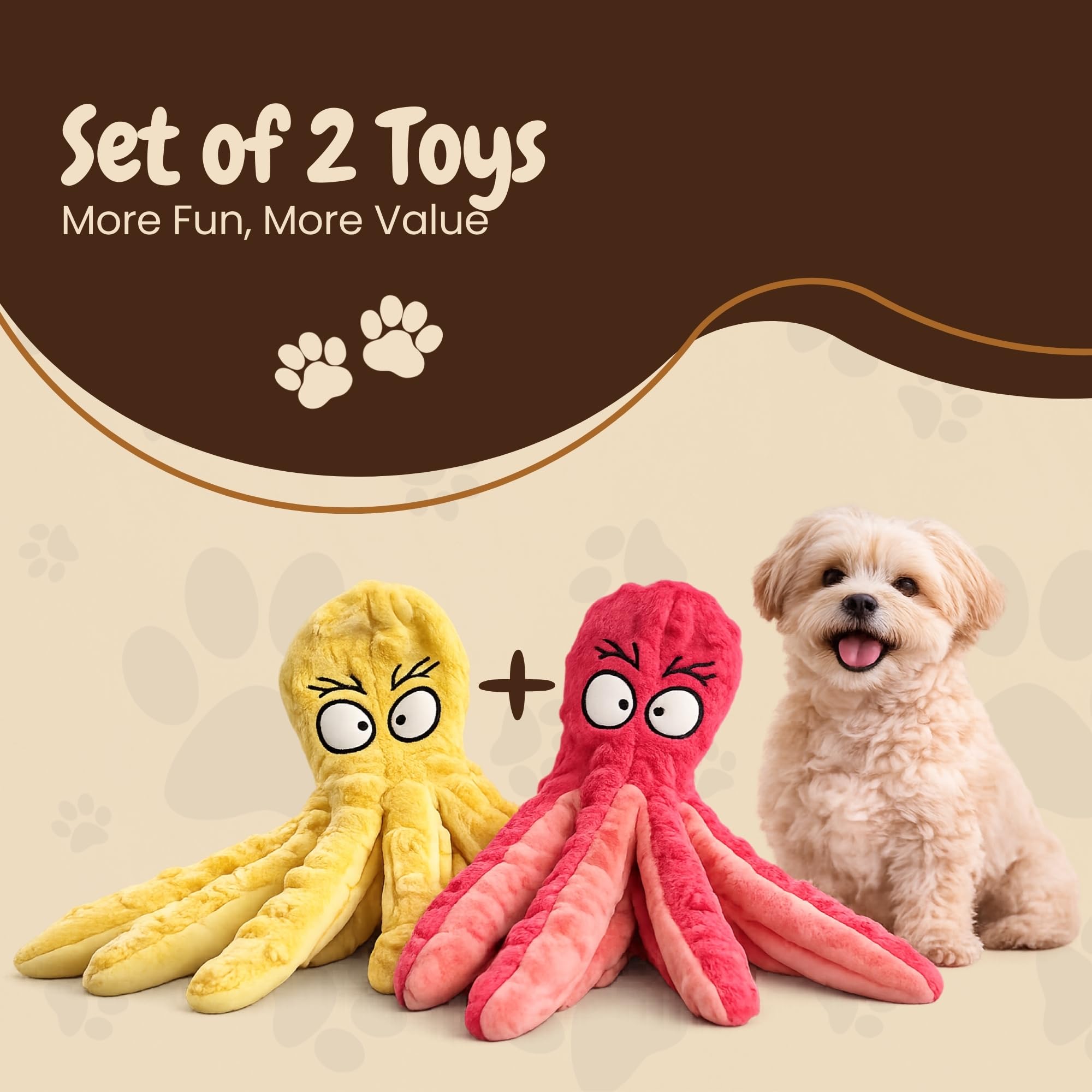 Furry Friends Haven durable chew-resistant plush encourages healthy chewing habits.