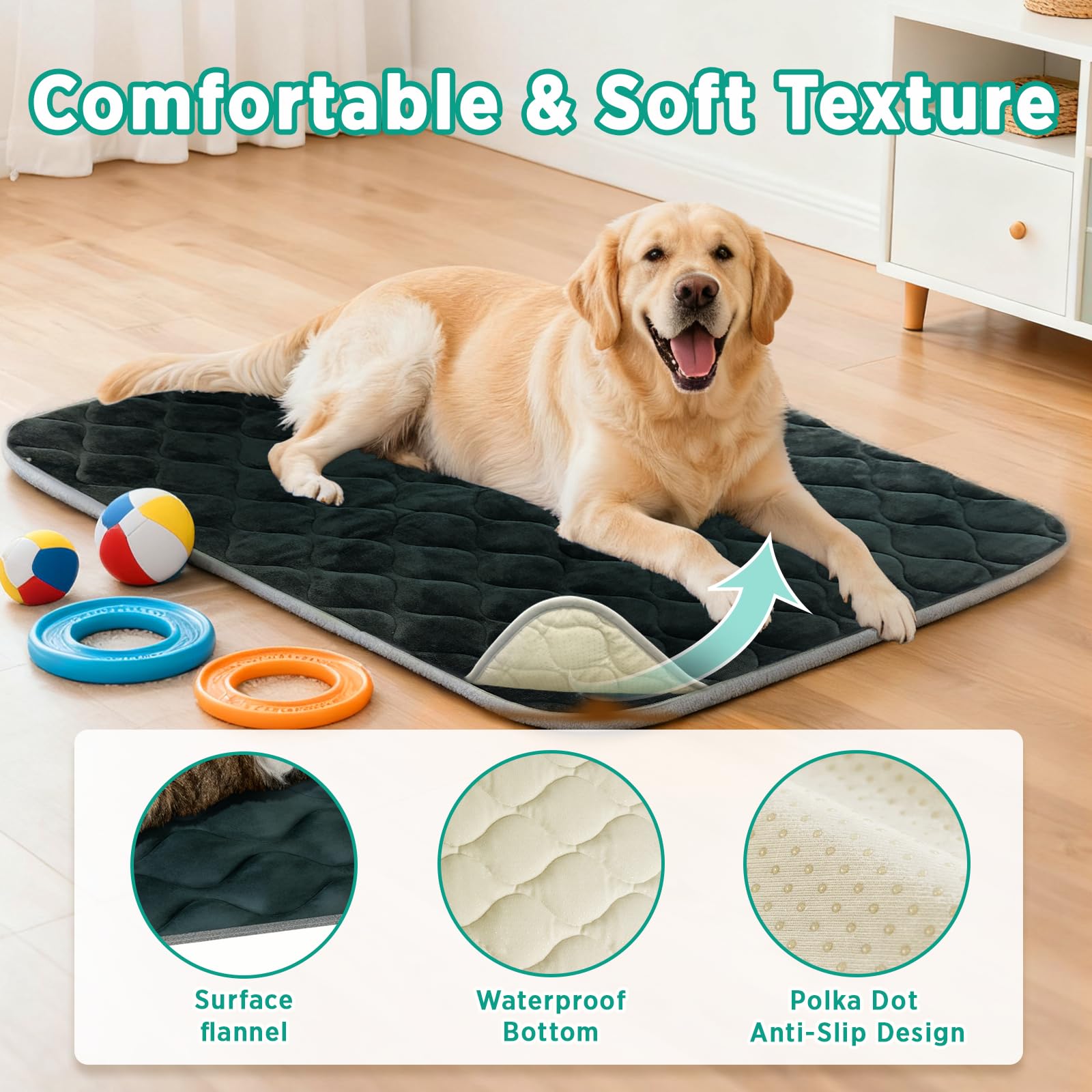 furrybaby kennel pad helps pets rest during naps