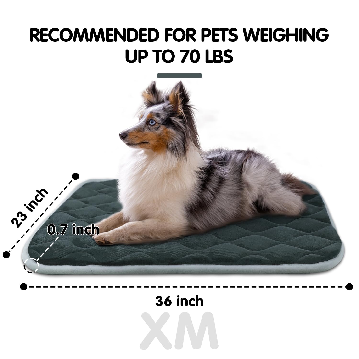 furrybaby dog mat machine washable for easy cleaning after use