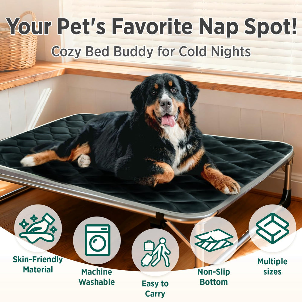 furrybaby soft fleece 2cm padded dog pad for better sleep
