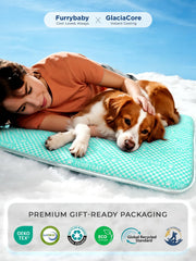 Furrybaby soft non-toxic fabric close-up for safe pet comfort