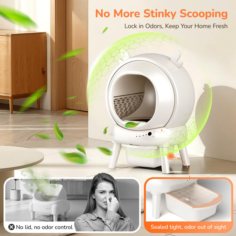 Furrykiddy compact design fits in laundry rooms or bedrooms