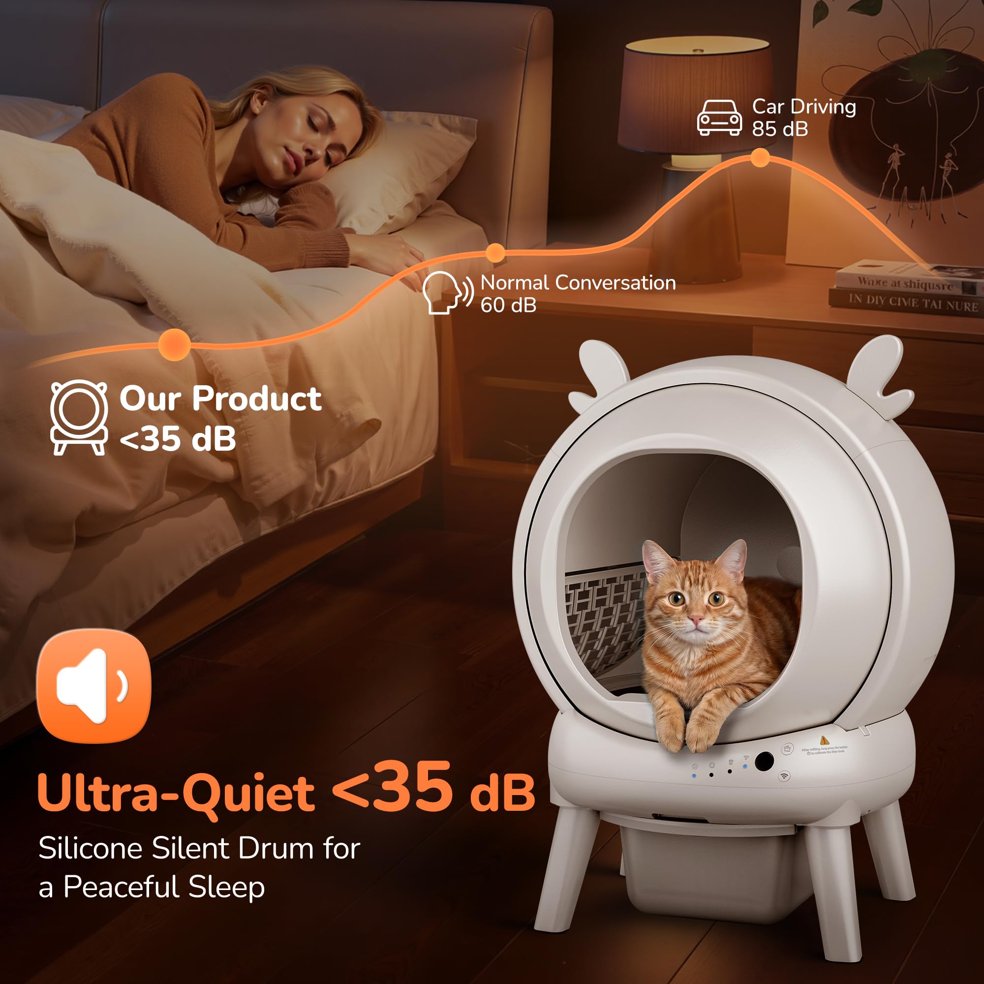 Furrykiddy wide entrance accommodates larger cats with ease