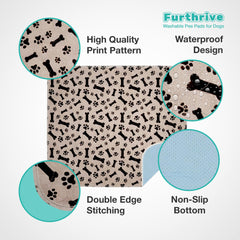 Furthrive pad absorbent core close-up highlighting leak defense