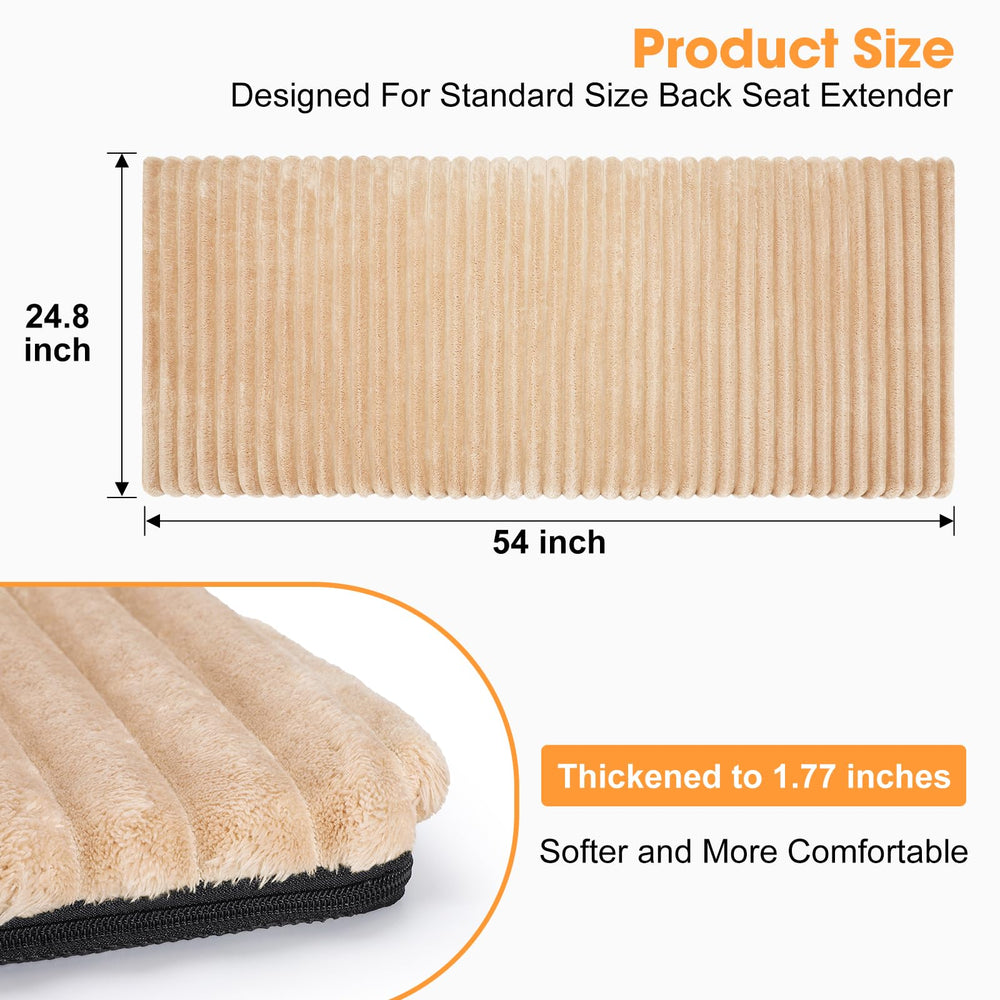 FURTIME removable zipper cover allows easy machine washing.