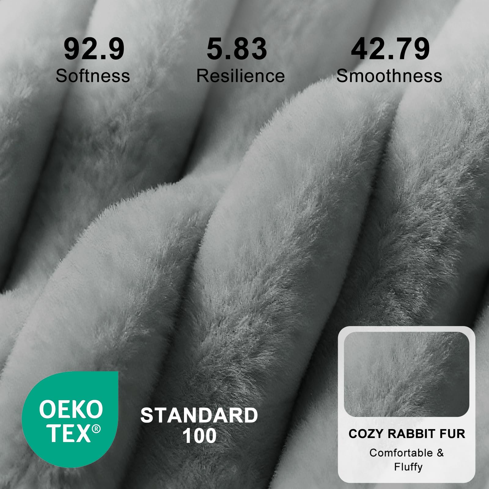 FURTIME dog bed with anti-slip bottom for stable placement