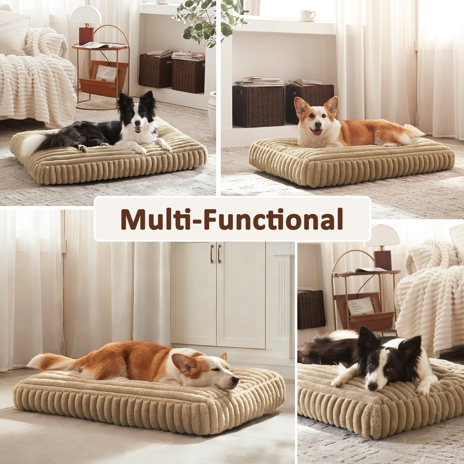 FURTIME cloud-like support with shredded foam for plush lounging