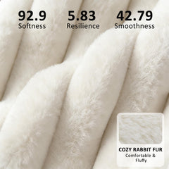 FURTIME dog bed medium foam-fill close-up highlighting supportive cushioning.