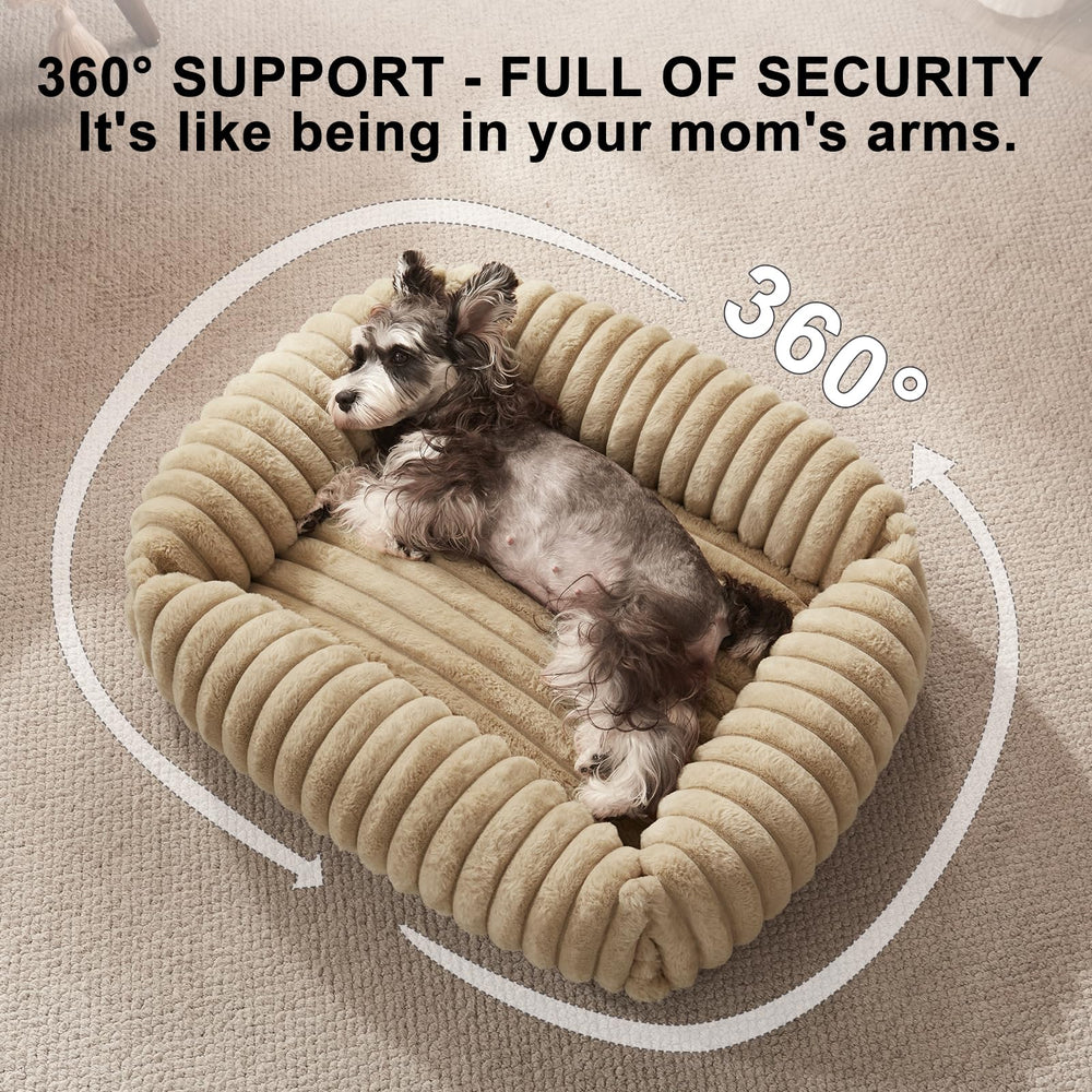 FURTIME dog bed size 20x19x6 fits compact dogs comfortably