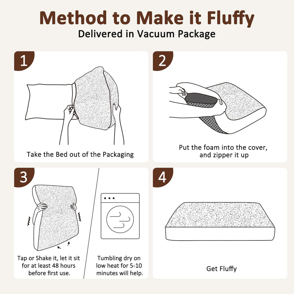 FURTIME washable cover makes maintenance simple and odor control easier