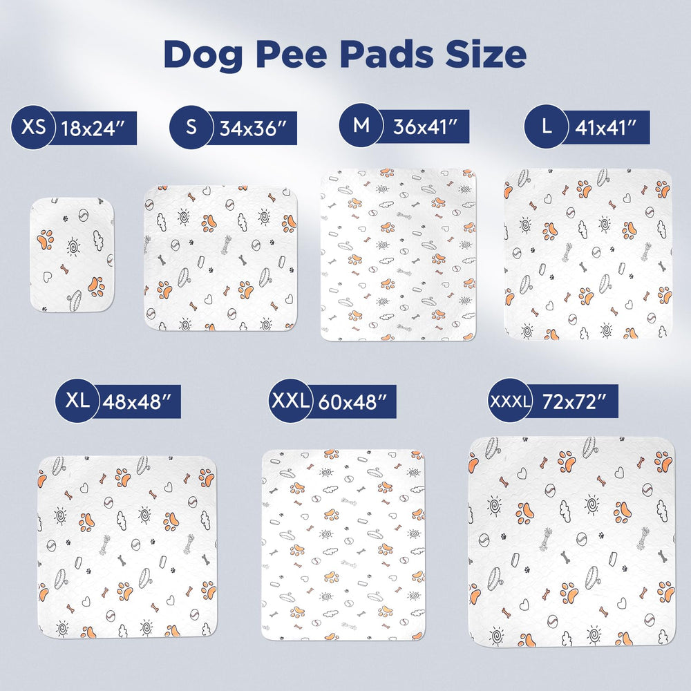 FURTIME washable pet pad, machine washable for reuse.