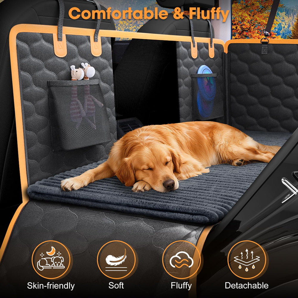 FURTIME multi-functional pet mat transitions from car seat to indoor bed