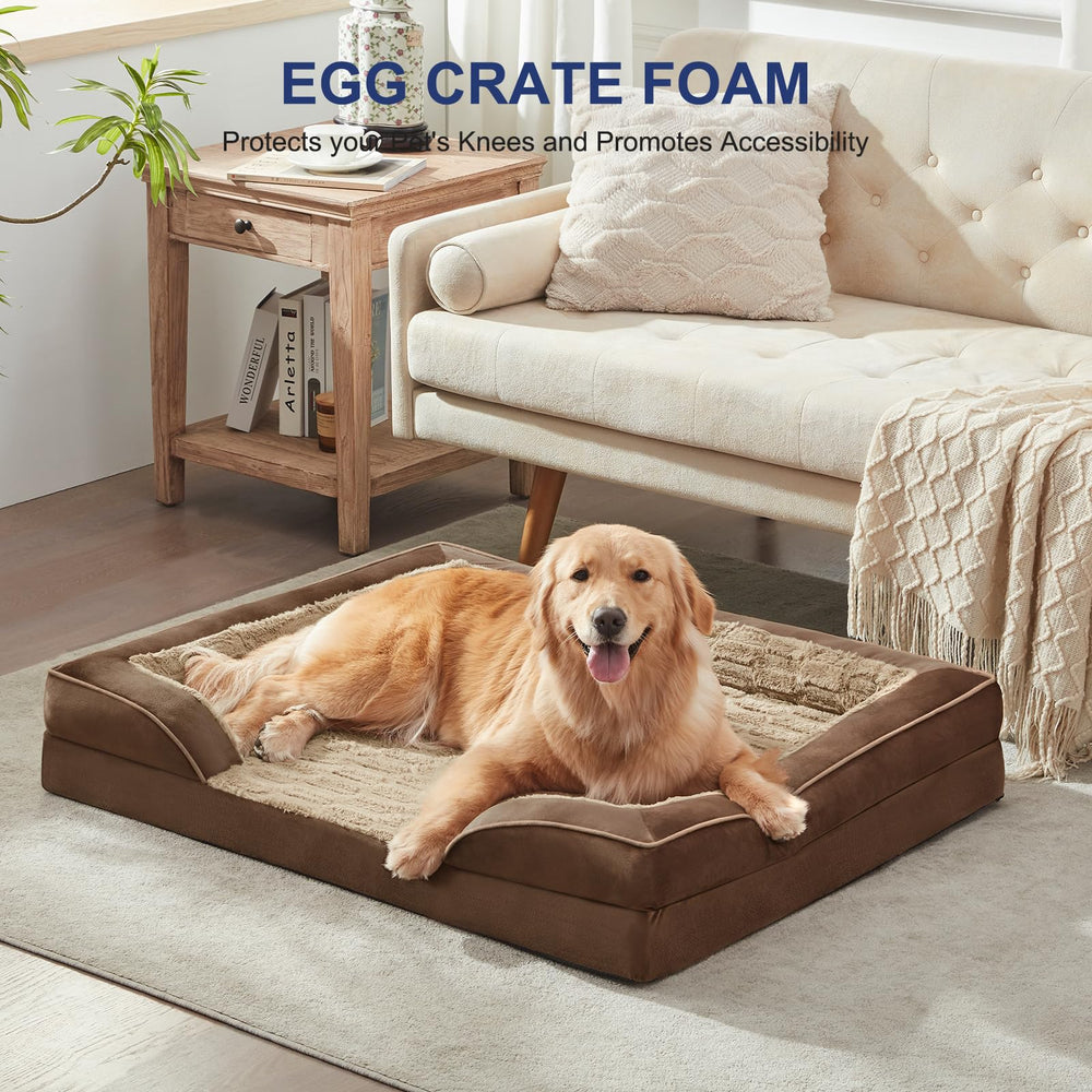 Four-sided bolster supports neck and head on the FURTIME bed.