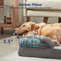 FURTIME XL bed waterproof lining protecting foam from spills.