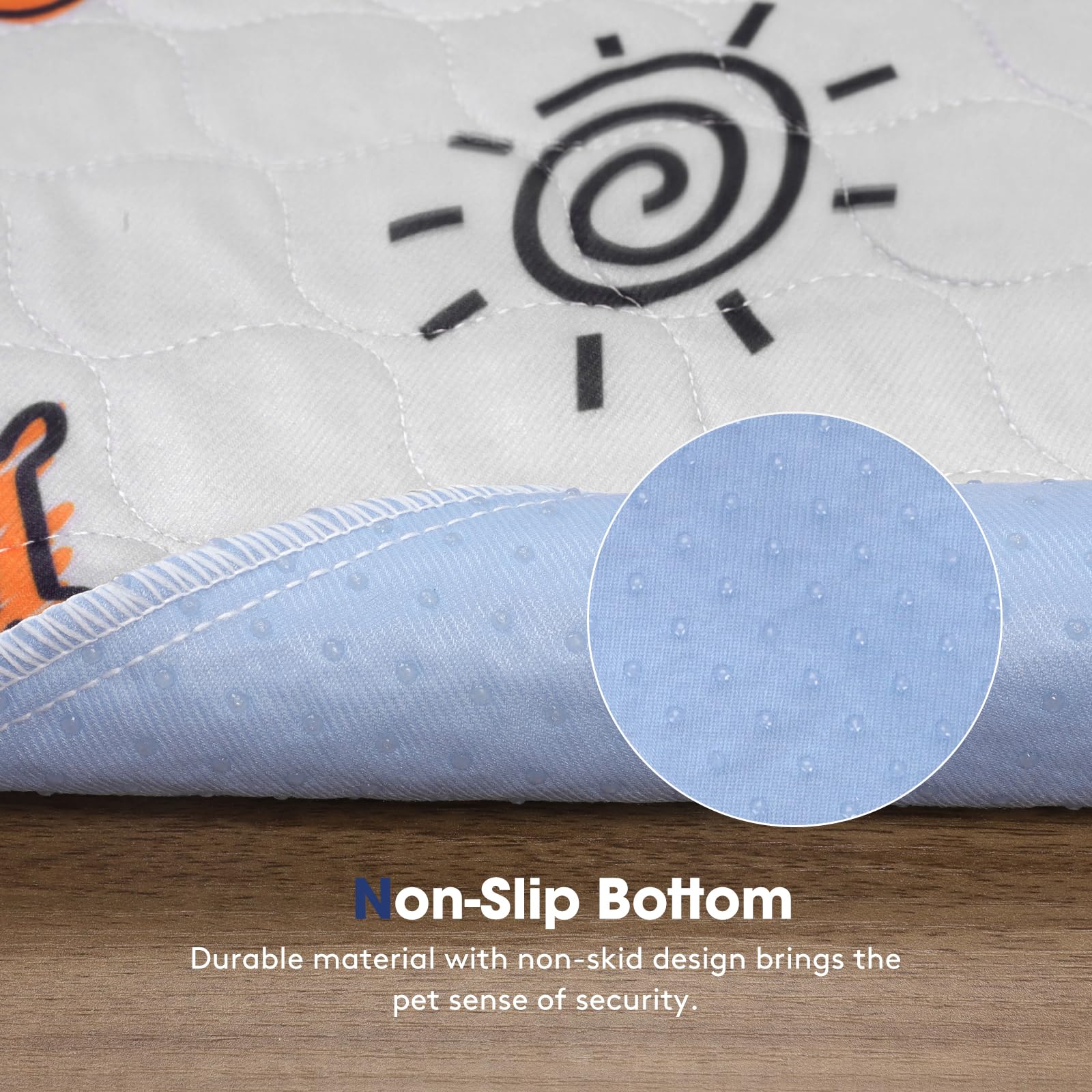 FURTIME portable travel-dog pad, convenient potty solution.