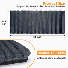 FURTIME removable machine washable cover for quick cleanup after trips