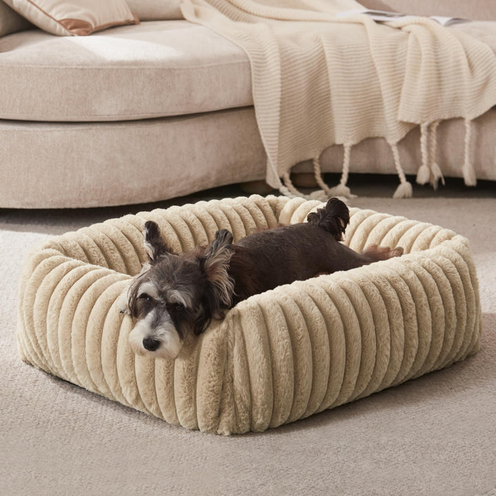 FURTIME small dog bed neck pillow supports restful sleep for cozy naps