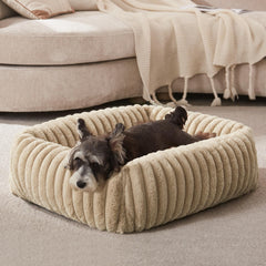 FURTIME small dog bed neck pillow supports restful sleep for cozy naps