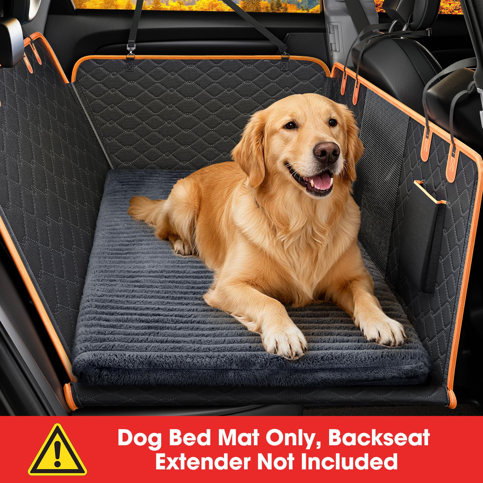FURTIME soft flannel surface offering a cozy touch for pets on the road