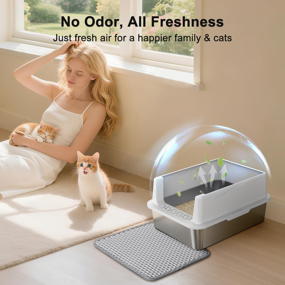 FURTIME three size options for kittens to adult cats