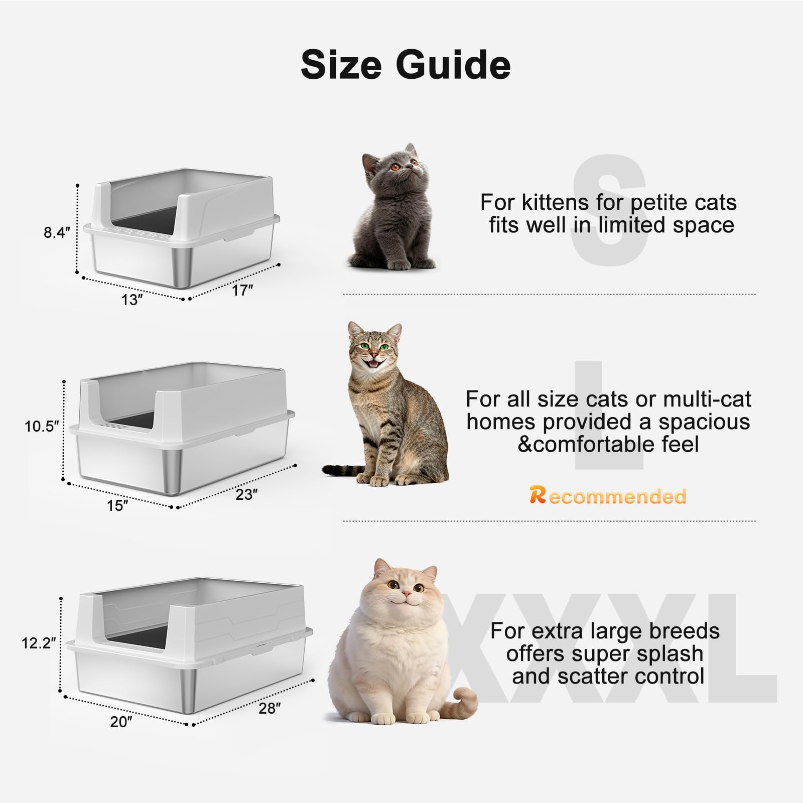 FURTIME non-stick stainless surface for quick, residue-free cleaning.